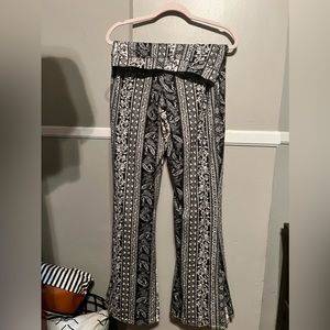 Stretchy palazzo pants